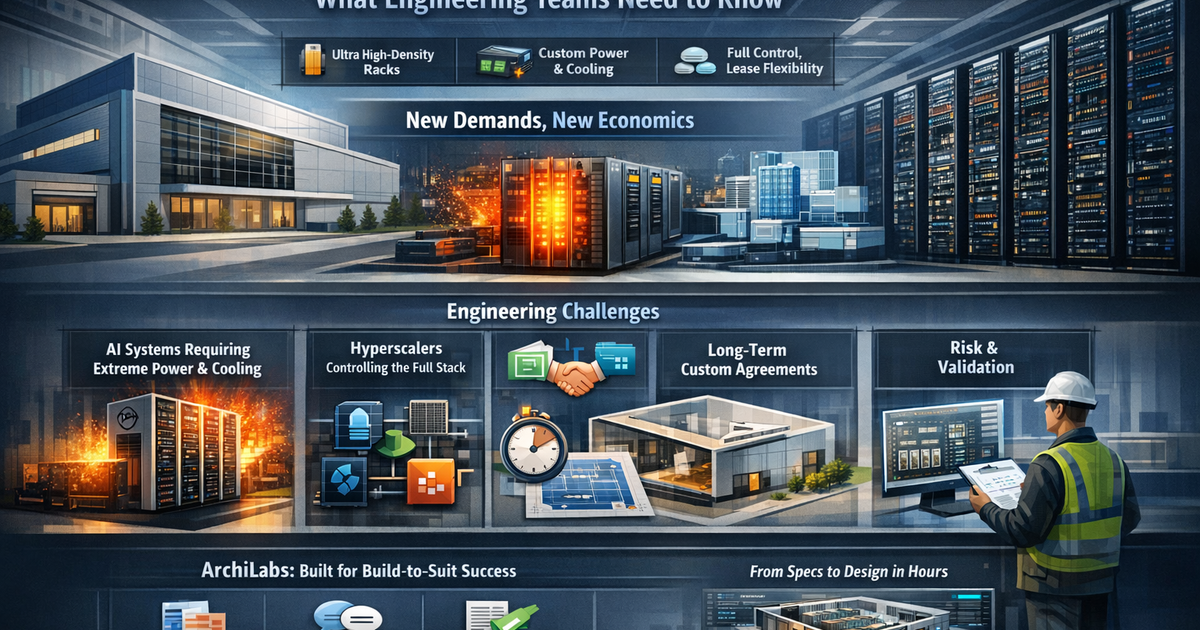 Build-to-suit colo reshapes 2026 data center design