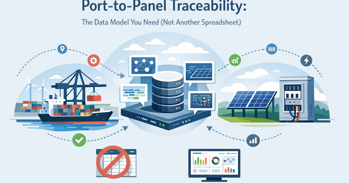Port-to-Panel Traceability: The Essential Data Model