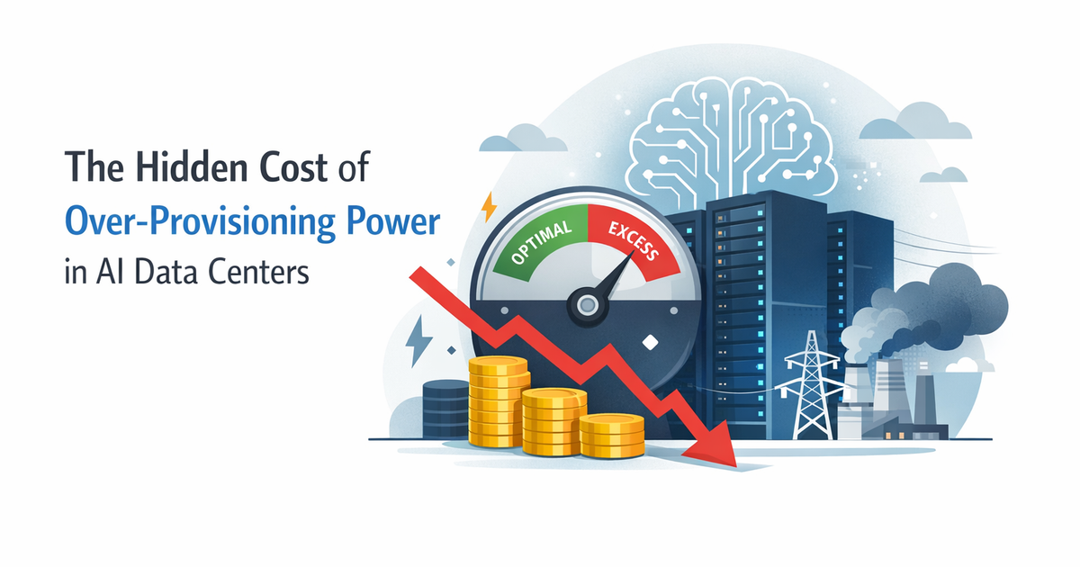 The Hidden Cost of Over-Provisioning Power in AI DCs